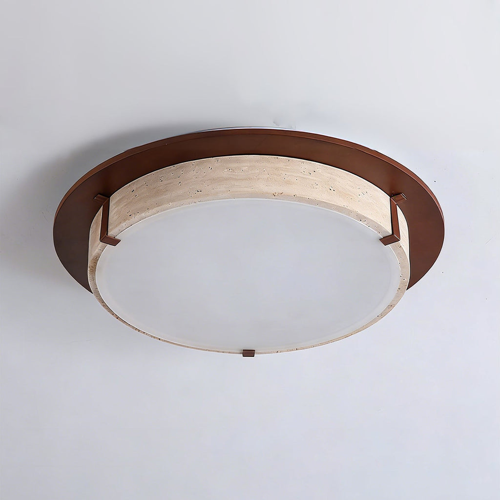FENWICK RUSTIC WOODEN CEILING LANTERN