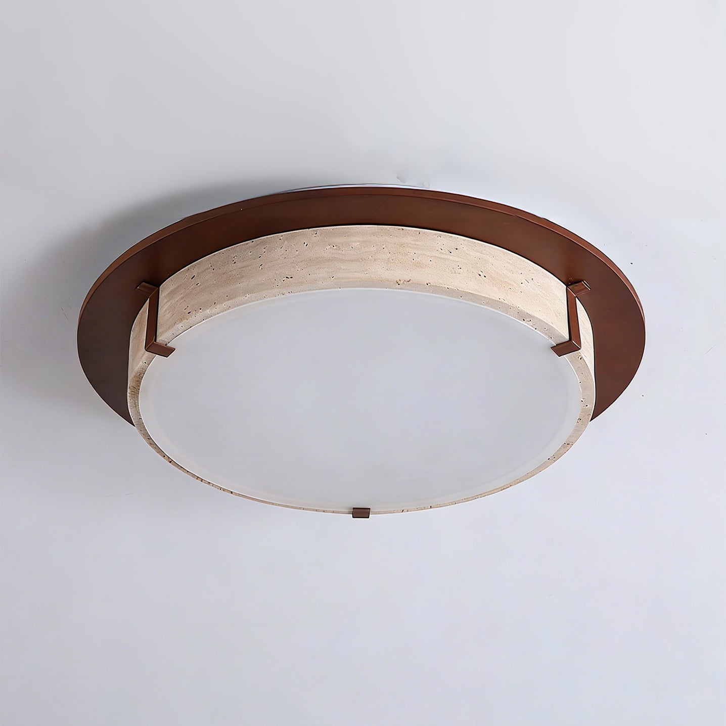 FENWICK RUSTIC WOODEN CEILING LANTERN