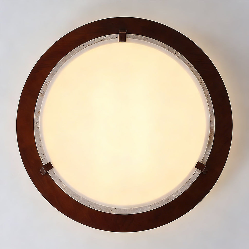 FENWICK RUSTIC WOODEN CEILING LANTERN