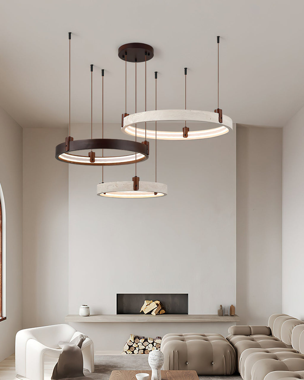 WINTHORPE CRYSTAL FUSION CHANDELIER