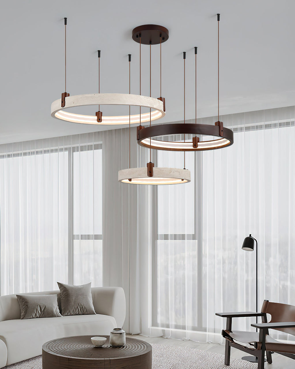 WINTHORPE CRYSTAL FUSION CHANDELIER