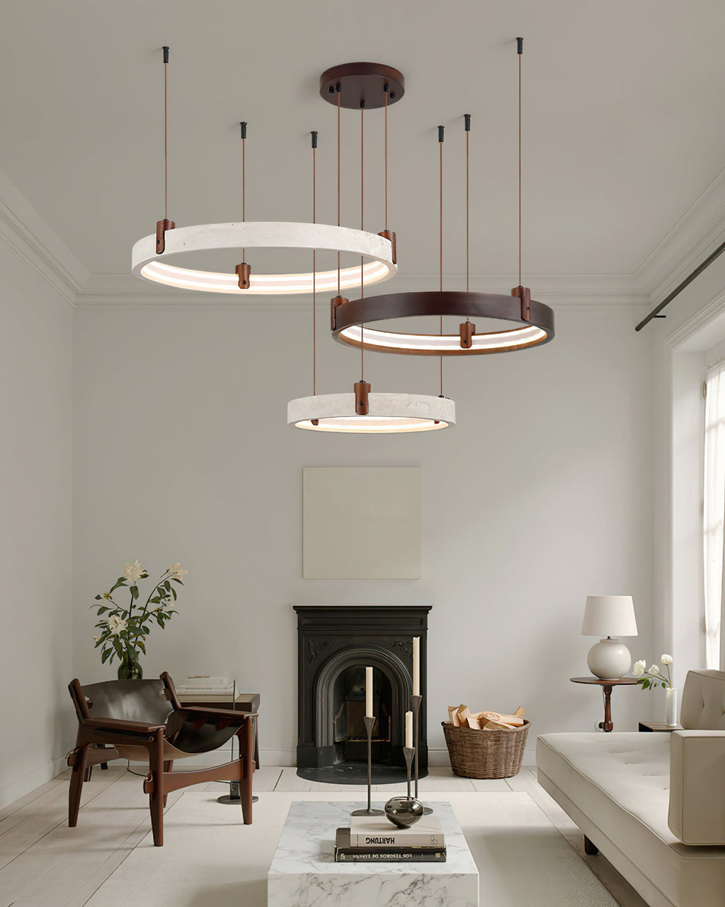 WINTHORPE CRYSTAL FUSION CHANDELIER