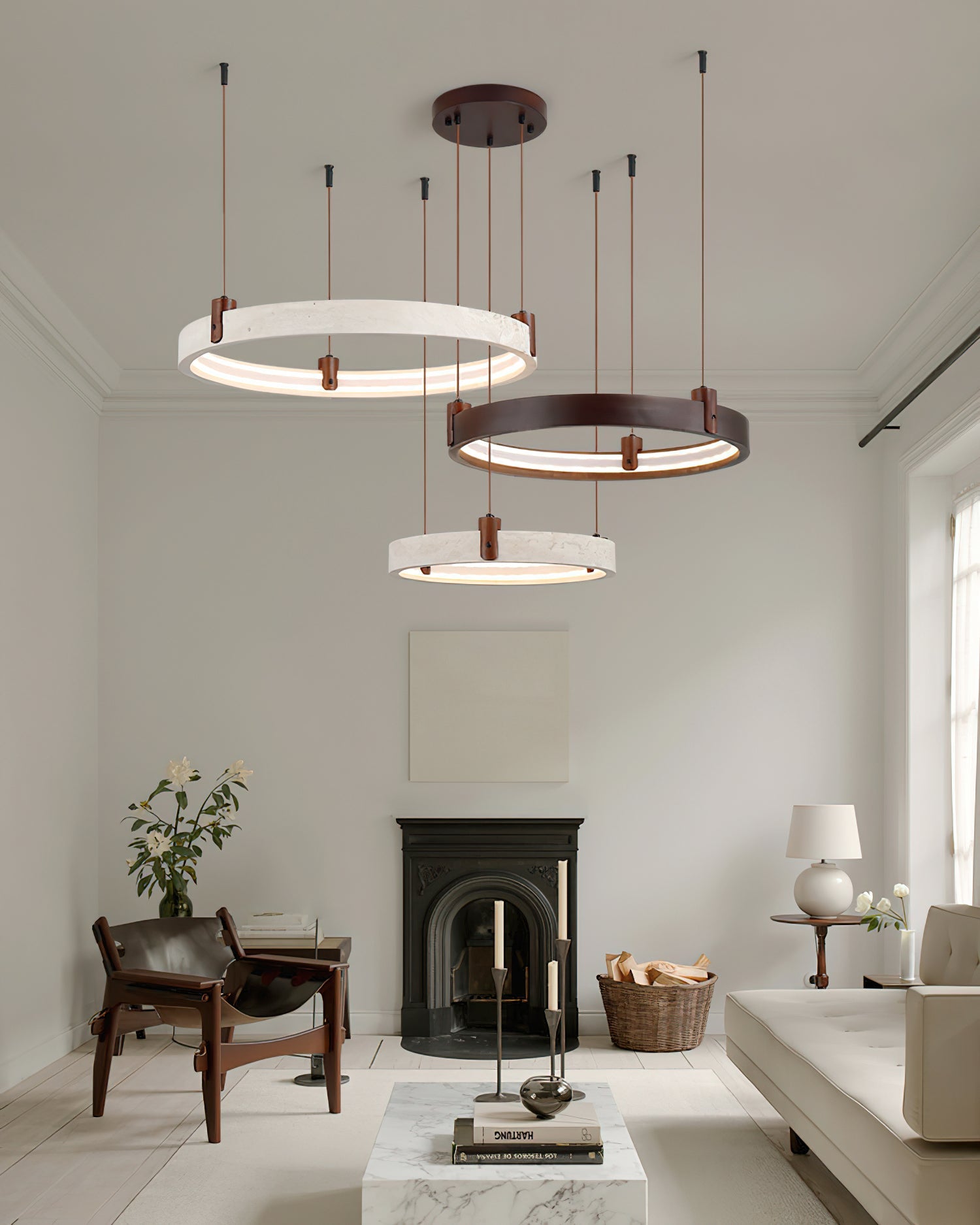 WINTHORPE CRYSTAL FUSION CHANDELIER