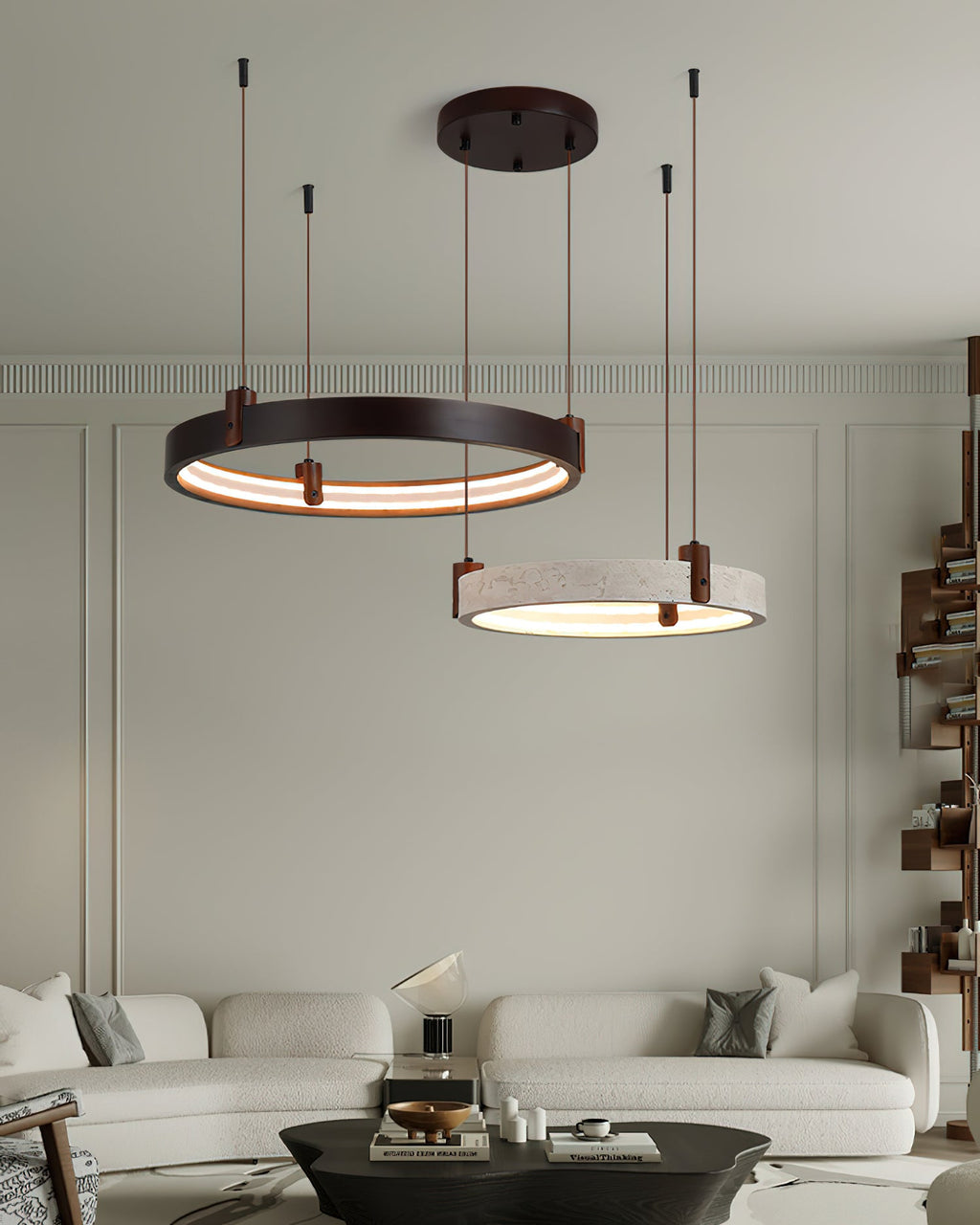 WINTHORPE CRYSTAL FUSION CHANDELIER