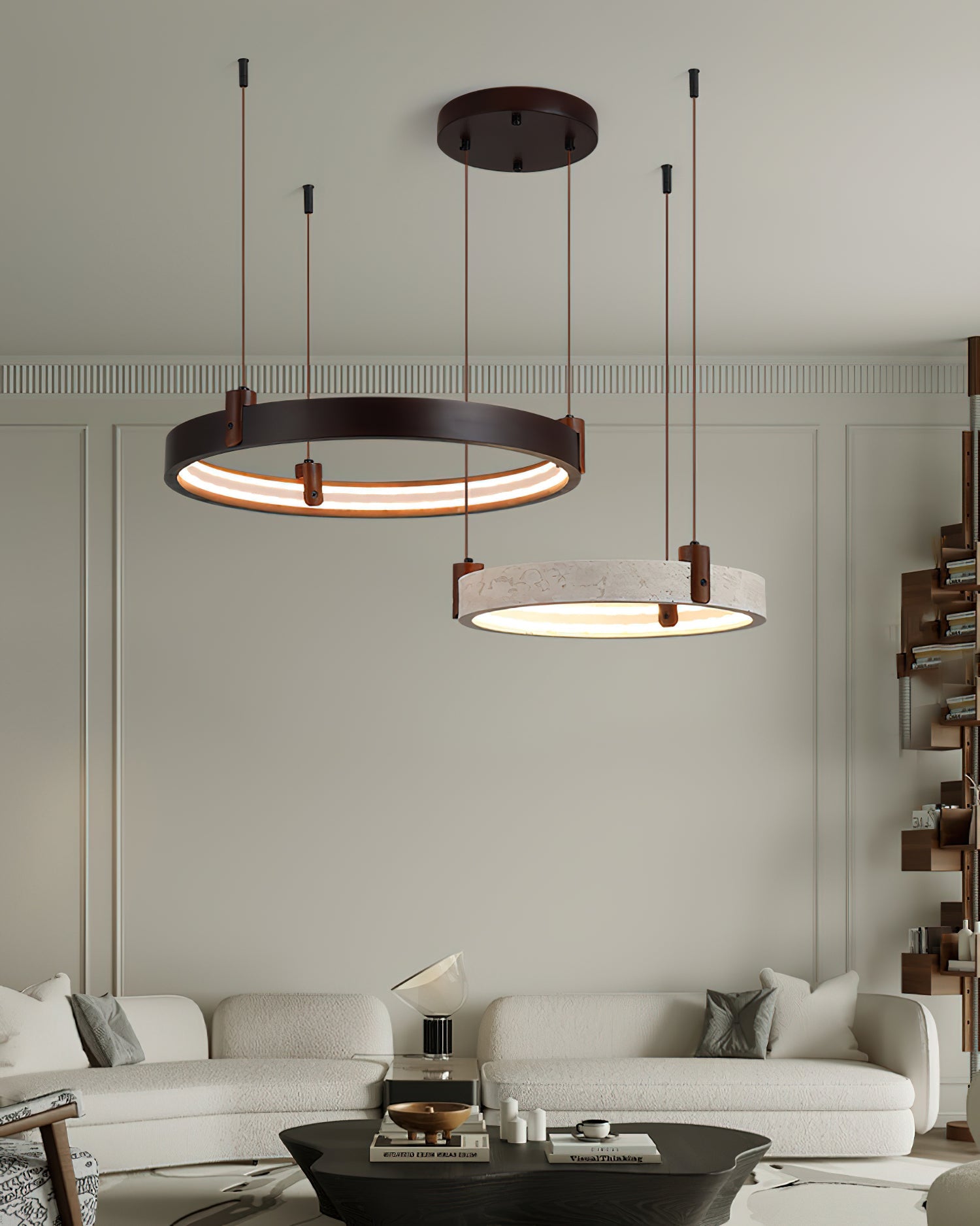 WINTHORPE CRYSTAL FUSION CHANDELIER