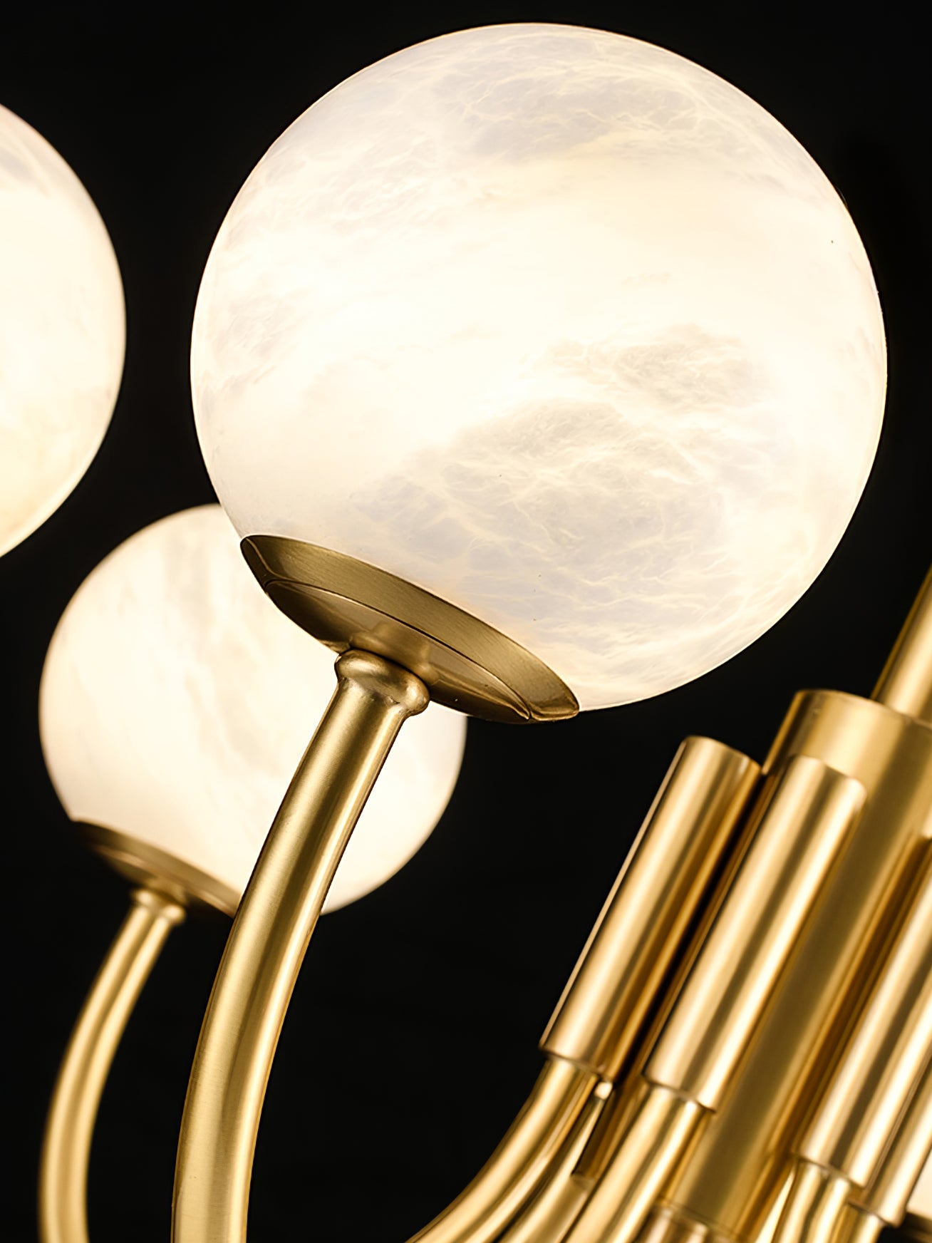 WINDSOR ALABASTER ORB LUMINAIRE