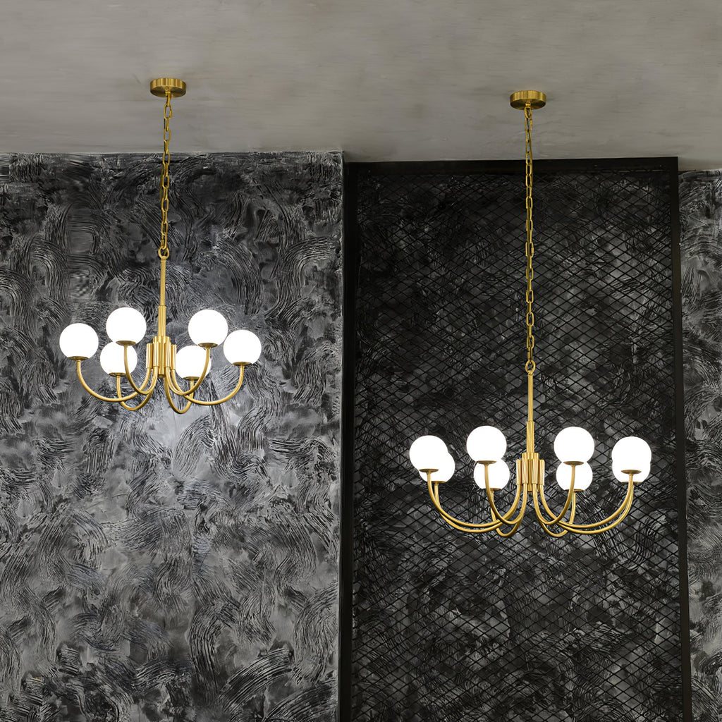 WINDSOR ALABASTER ORB LUMINAIRE