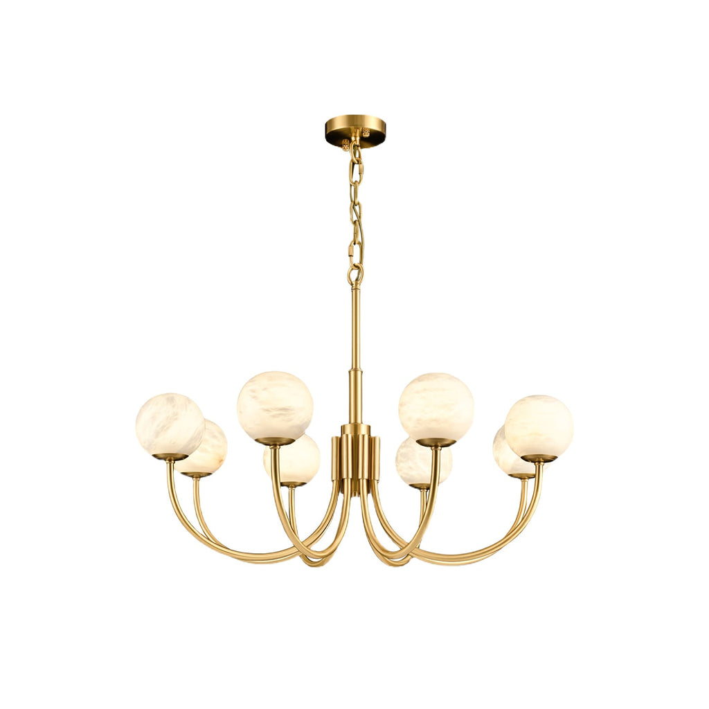 WINDSOR ALABASTER ORB LUMINAIRE