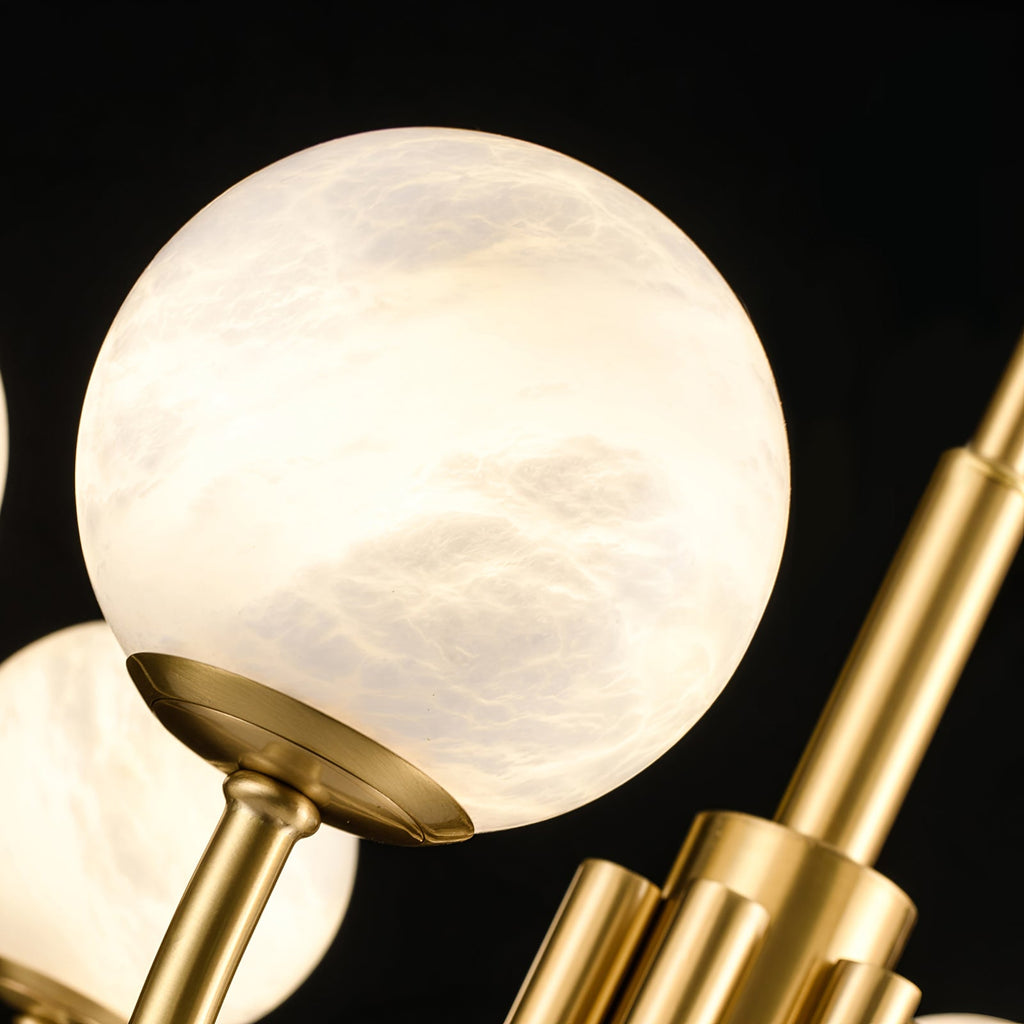 WINDSOR ALABASTER ORB LUMINAIRE