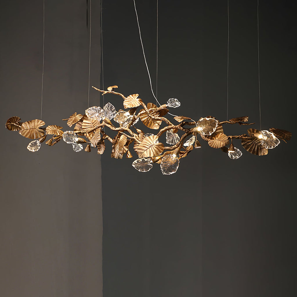 FENWICK GILDING LEAF CEILING LANTERN