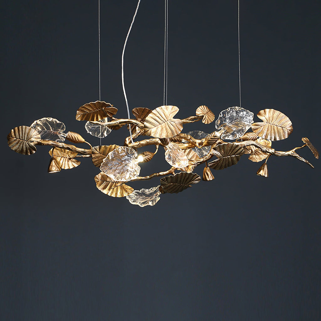 FENWICK GILDING LEAF CEILING LANTERN