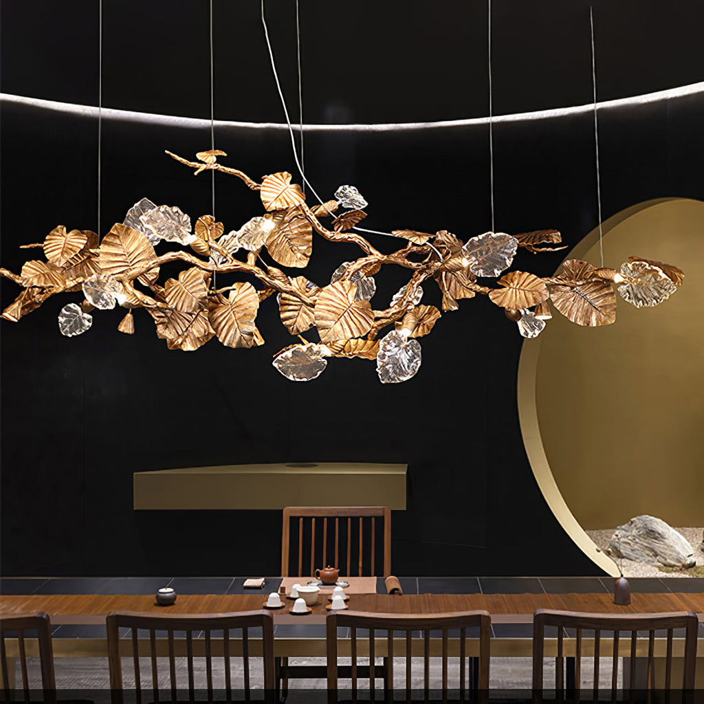 FENWICK GILDING LEAF CEILING LANTERN