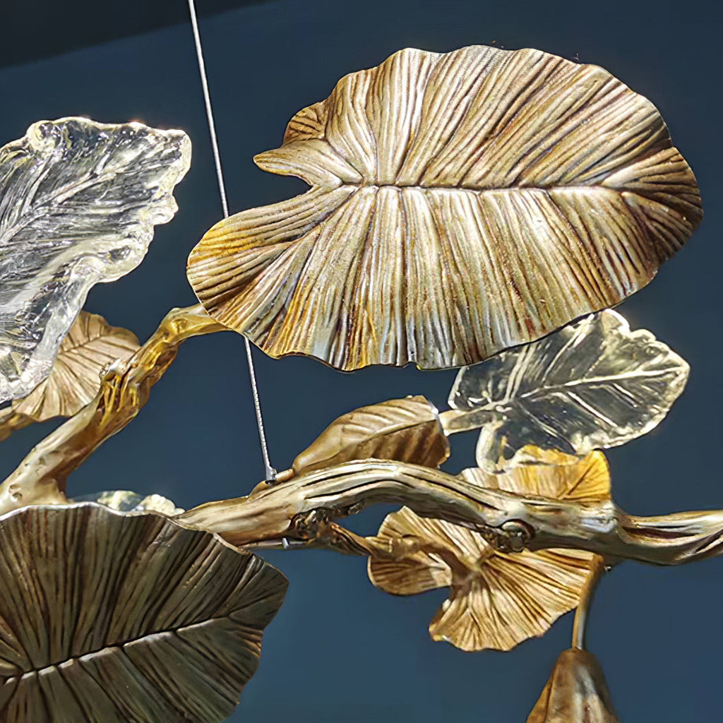 FENWICK GILDING LEAF CEILING LANTERN
