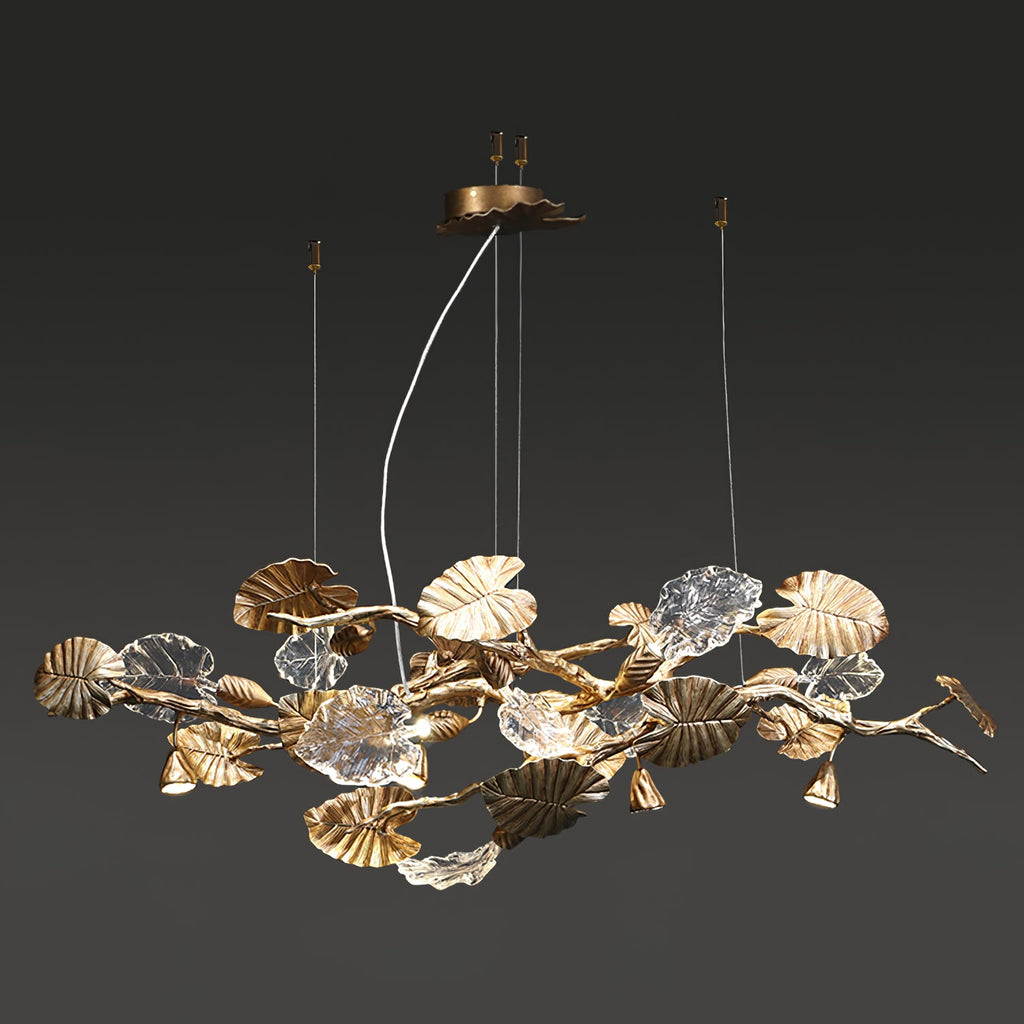FENWICK GILDING LEAF CEILING LANTERN