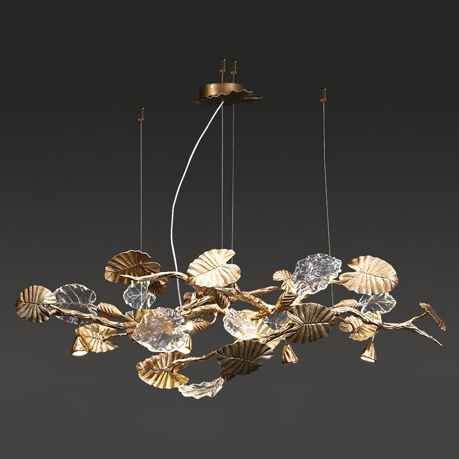 FENWICK GILDING LEAF CEILING LANTERN