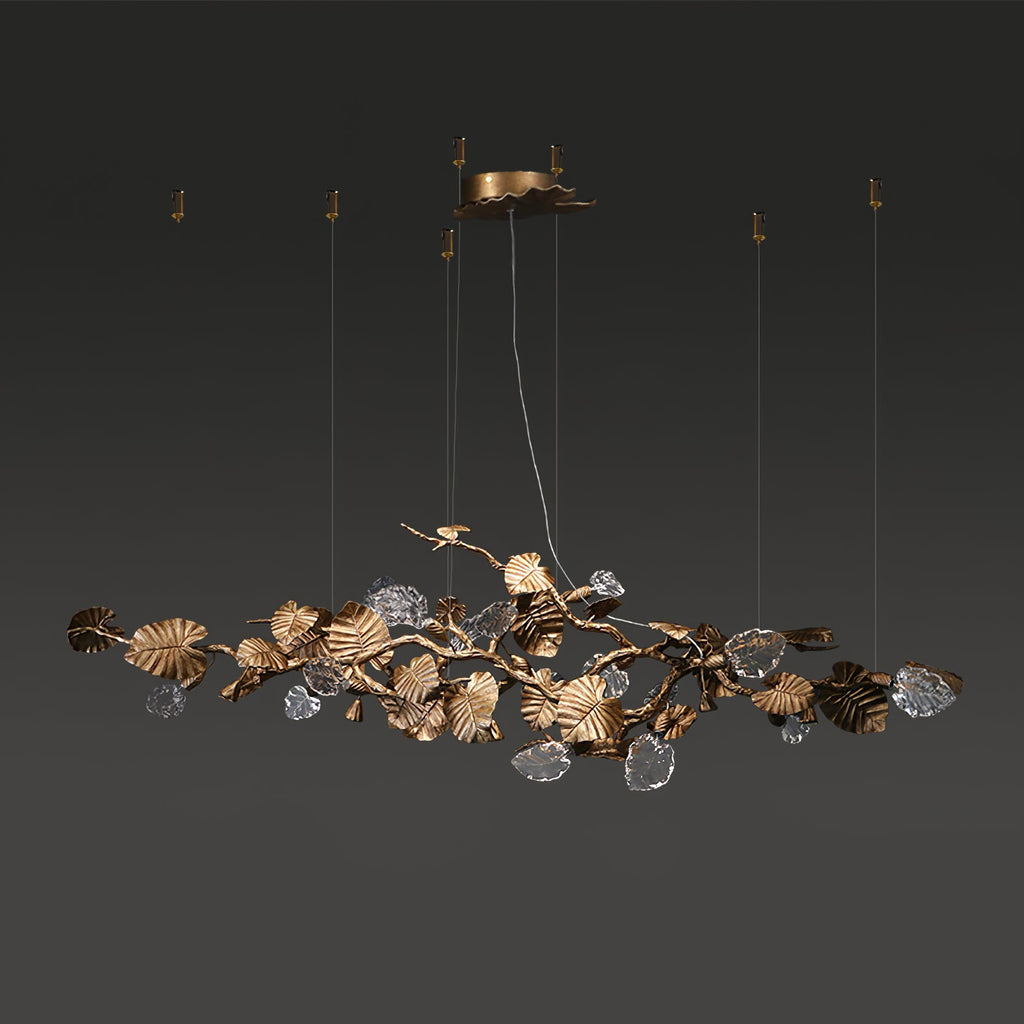 FENWICK GILDING LEAF CEILING LANTERN