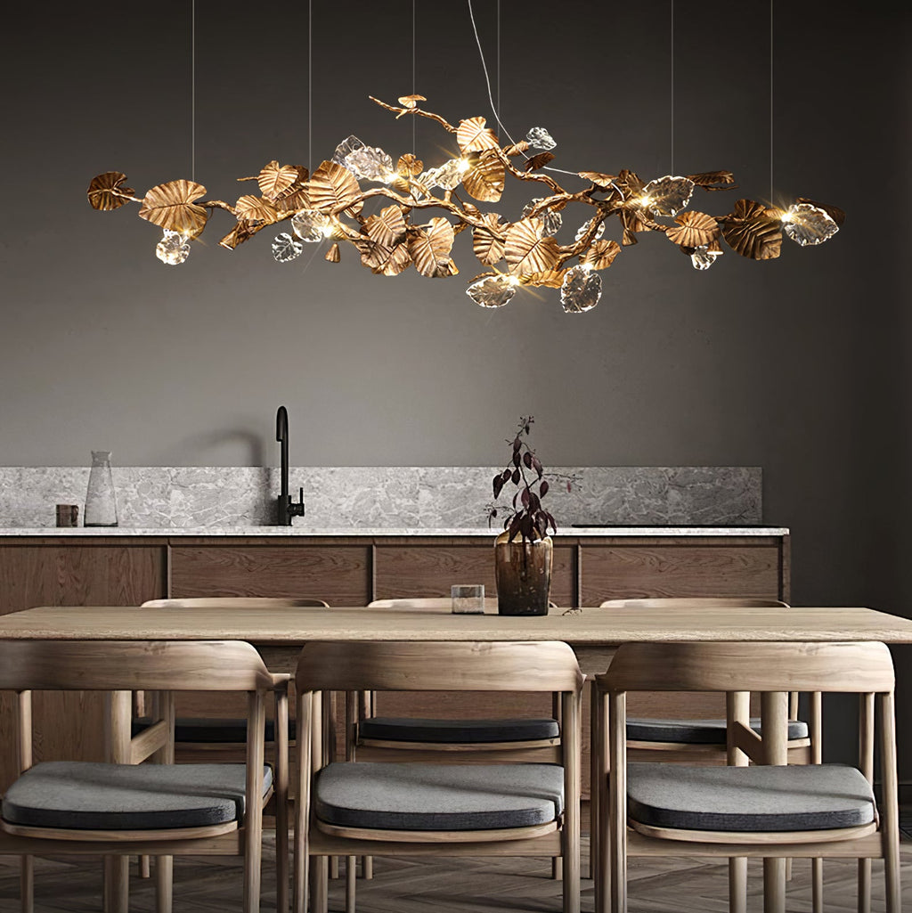 FENWICK GILDING LEAF CEILING LANTERN