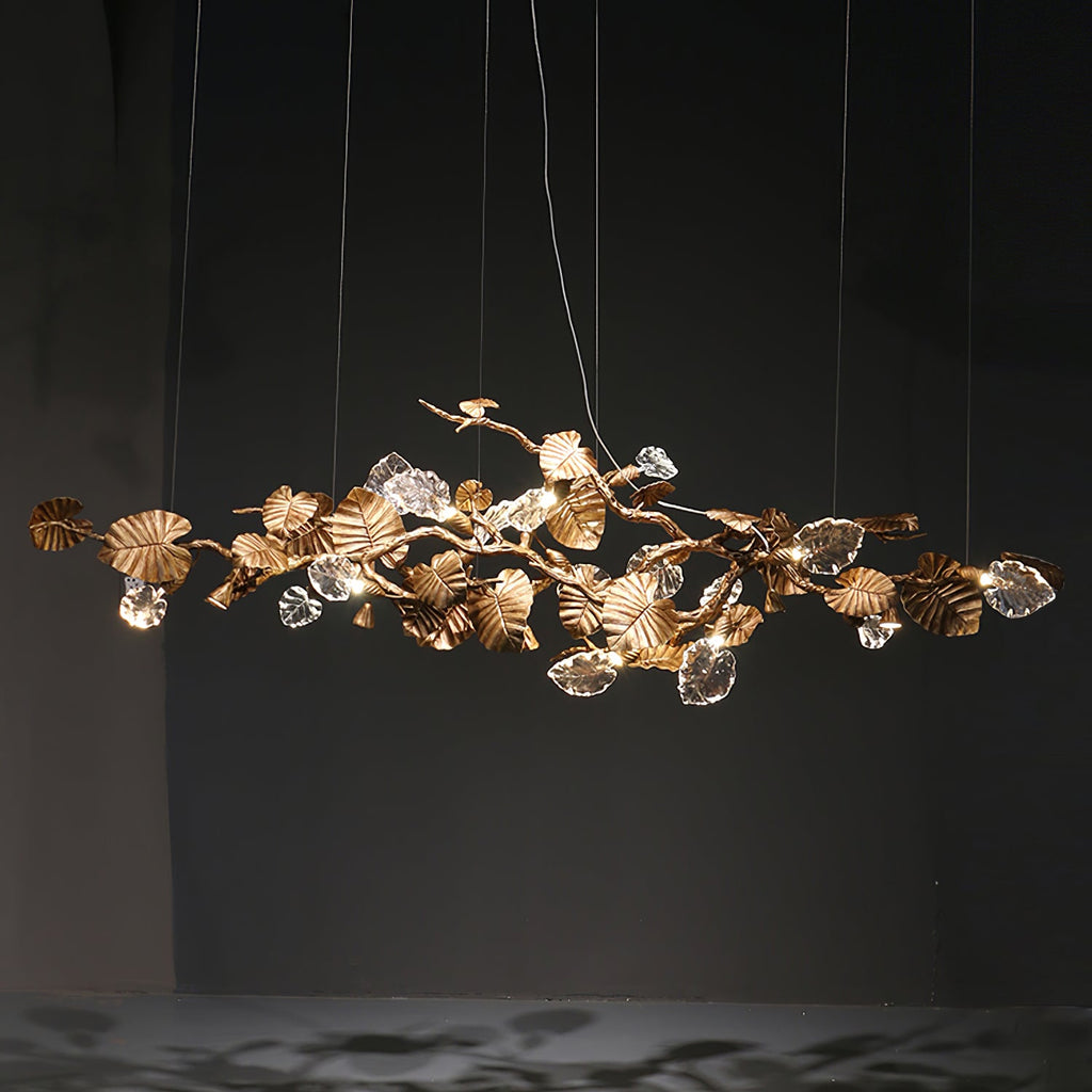 FENWICK GILDING LEAF CEILING LANTERN