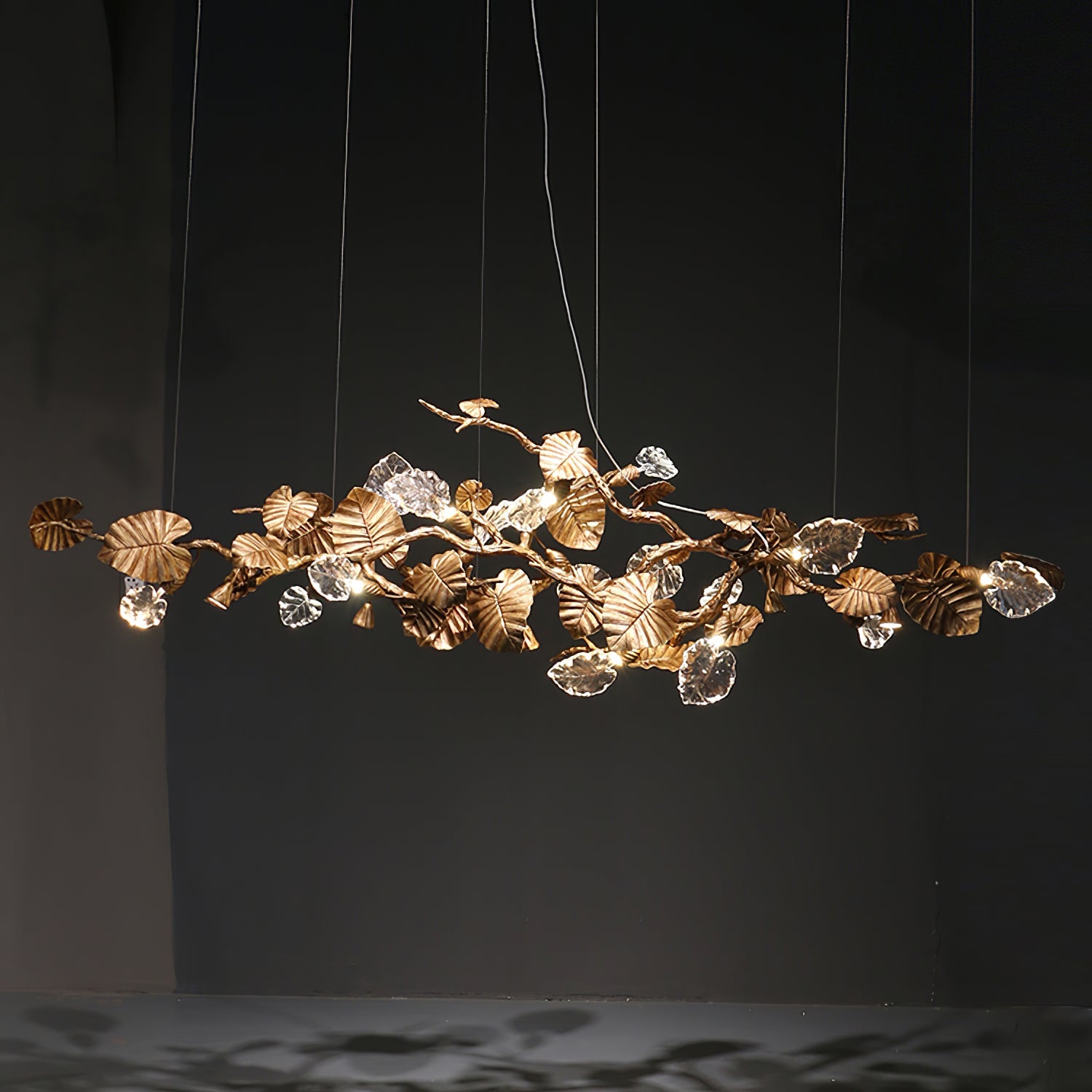 FENWICK GILDING LEAF CEILING LANTERN