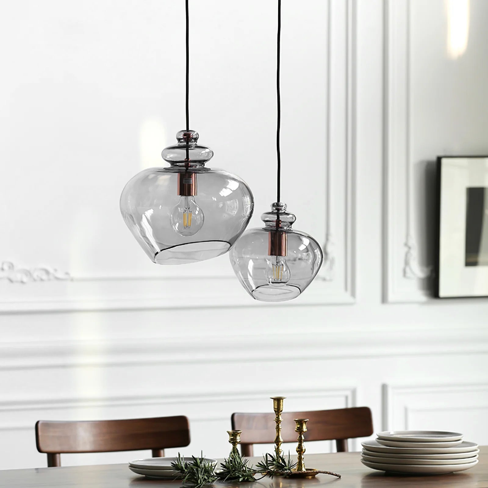 FENWICK CRYSTAL DROPLET HANGING LIGHT