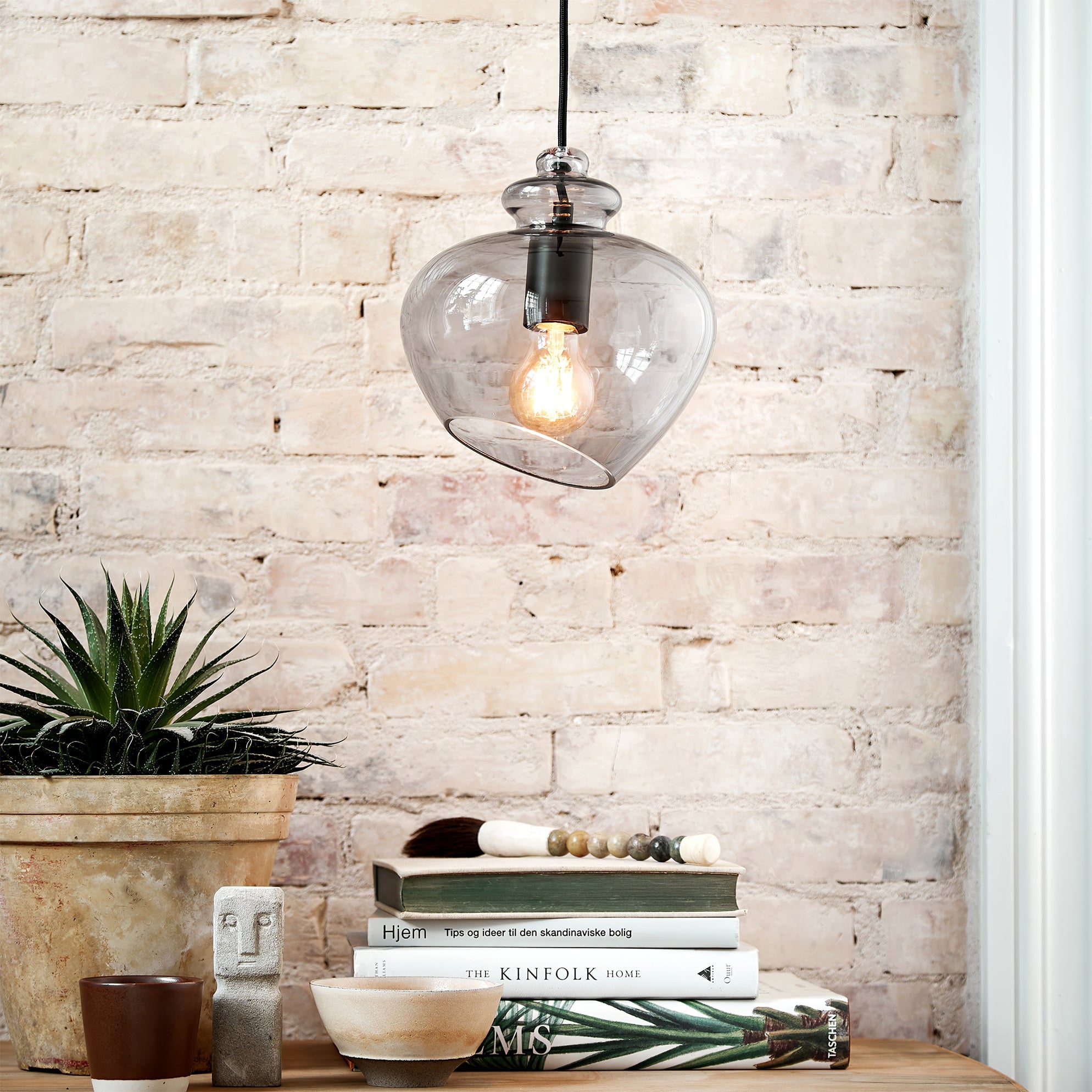 FENWICK CRYSTAL DROPLET HANGING LIGHT
