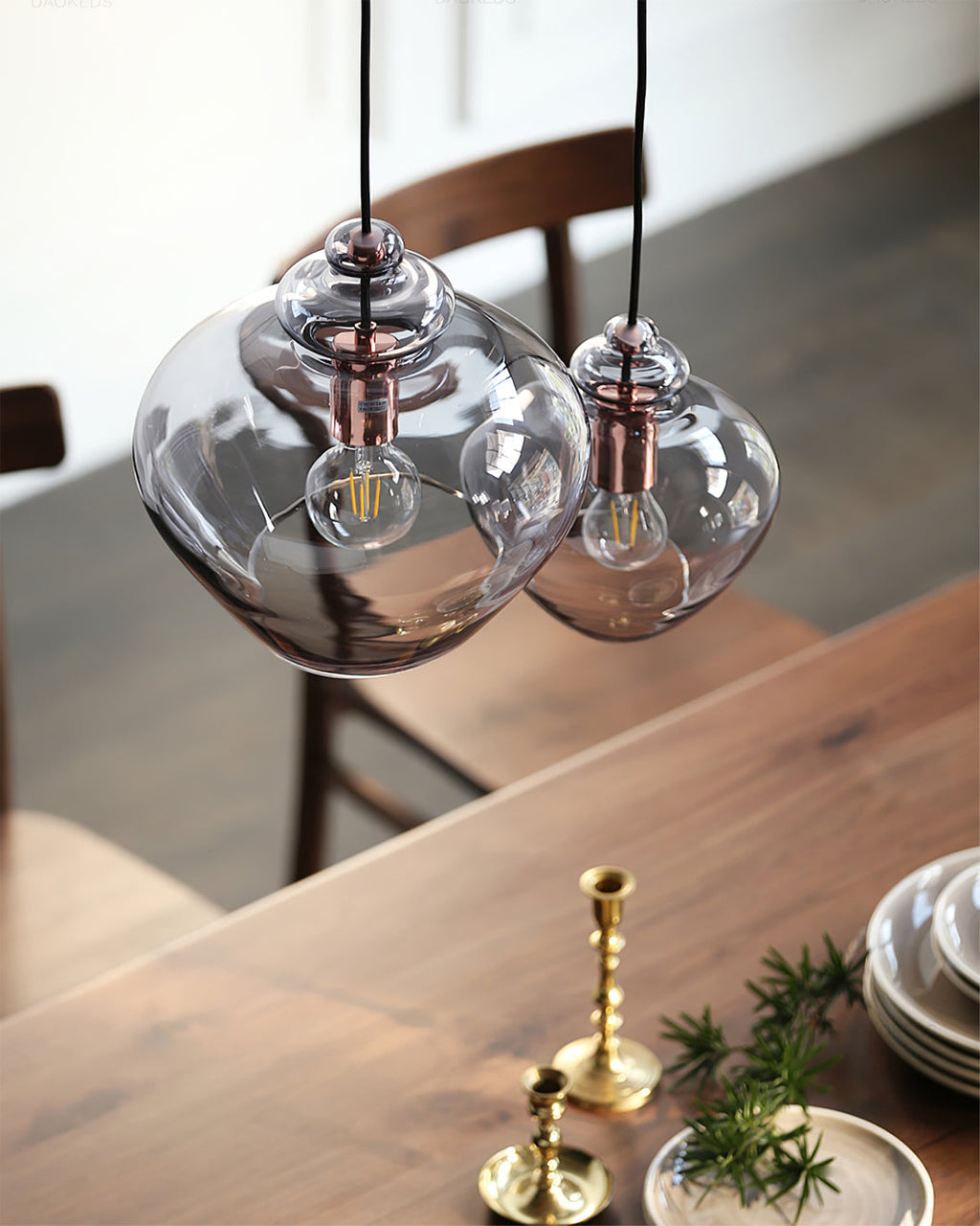 FENWICK CRYSTAL DROPLET HANGING LIGHT