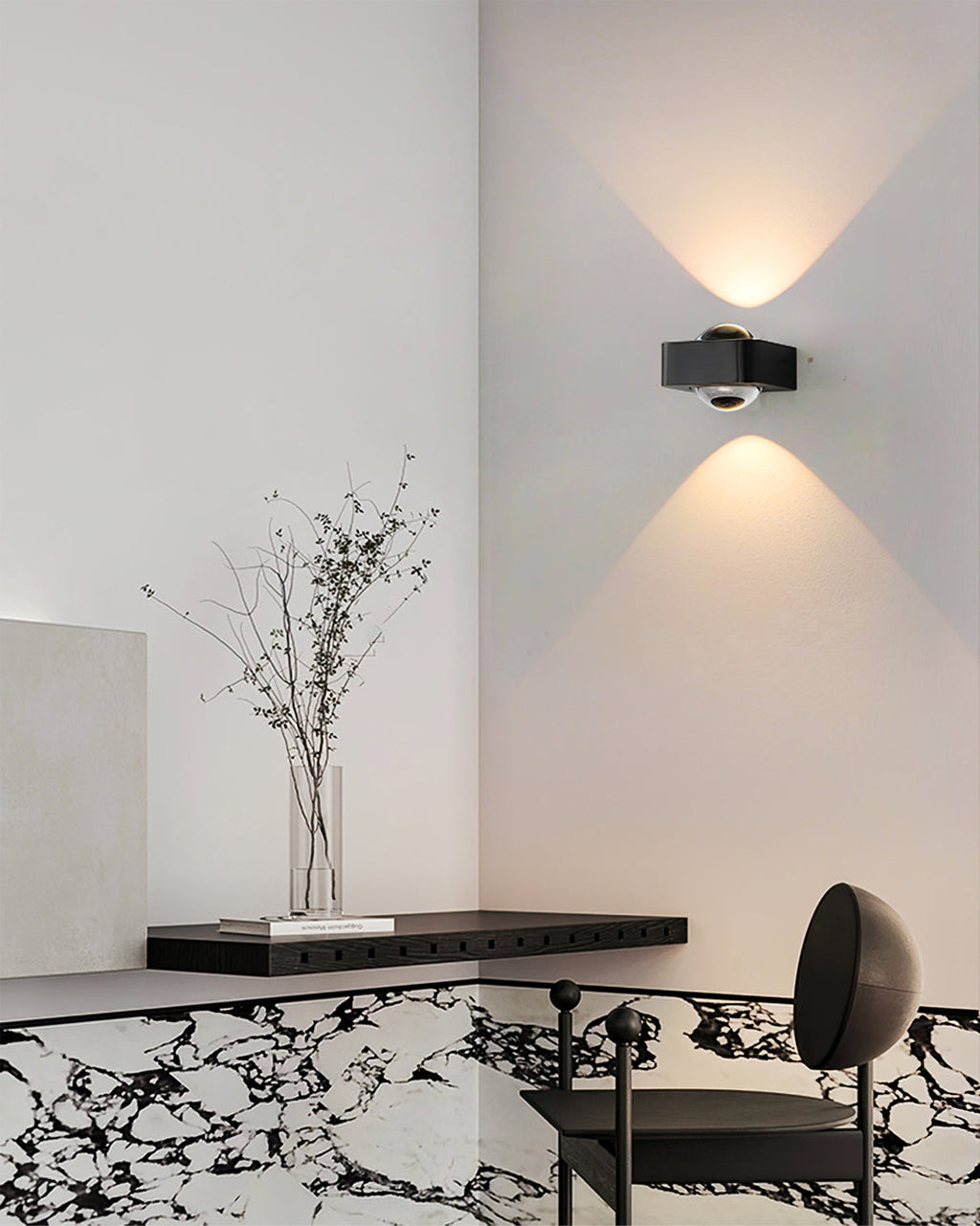FELICITY FROSTED GLASS WALL SCONCE