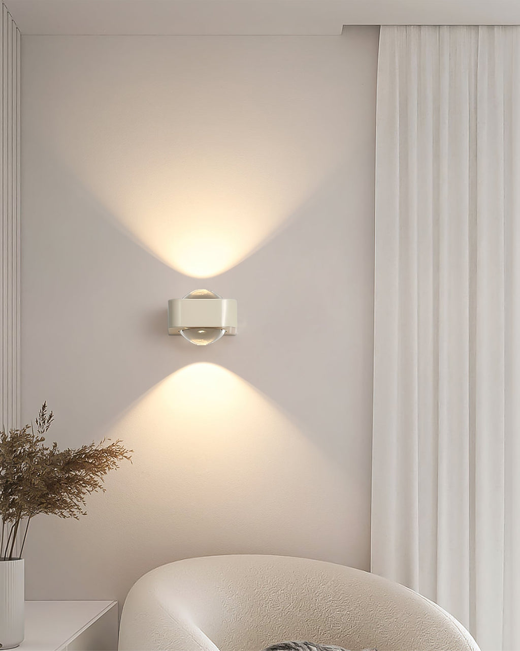 FELICITY FROSTED GLASS WALL SCONCE