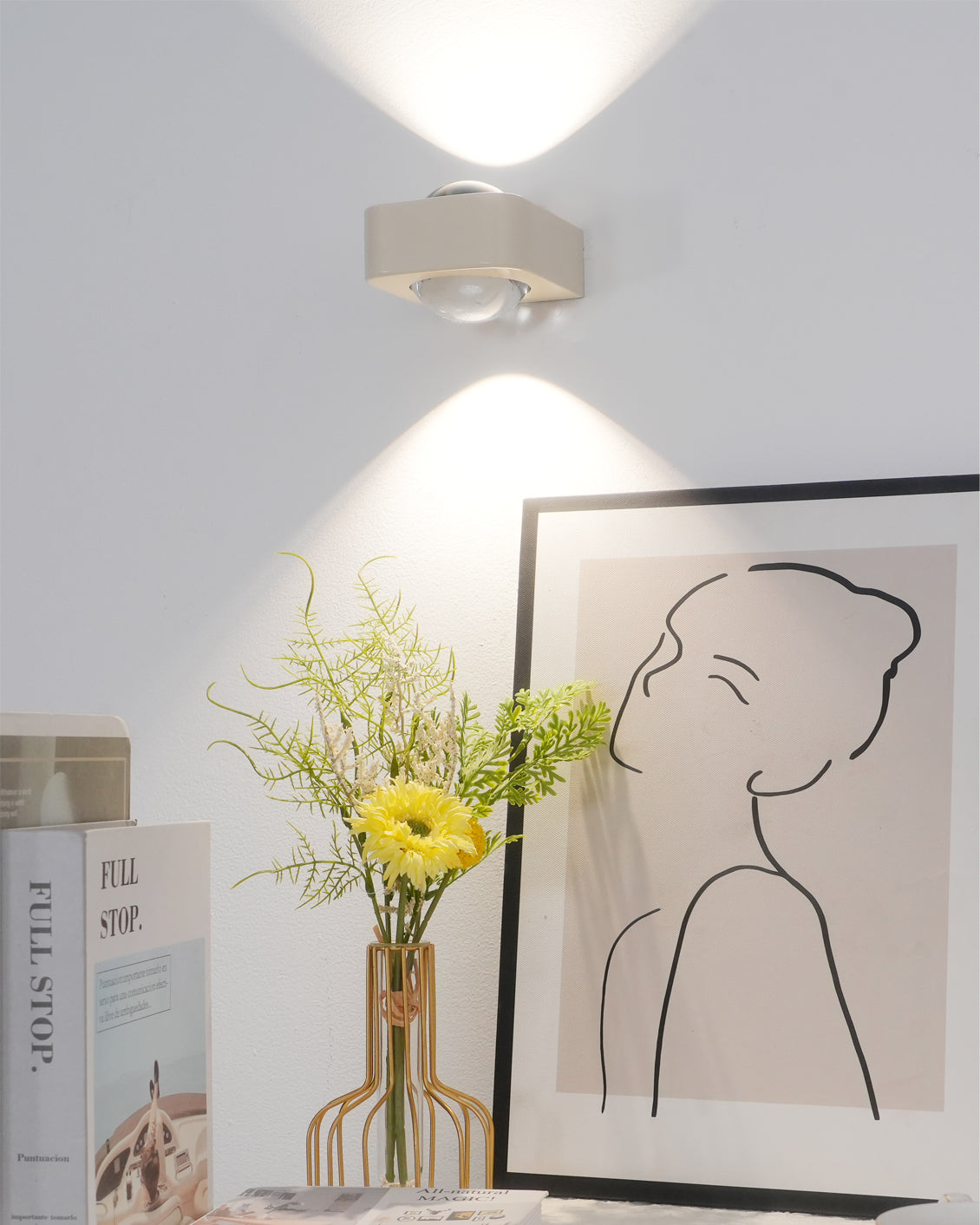 FELICITY FROSTED GLASS WALL SCONCE