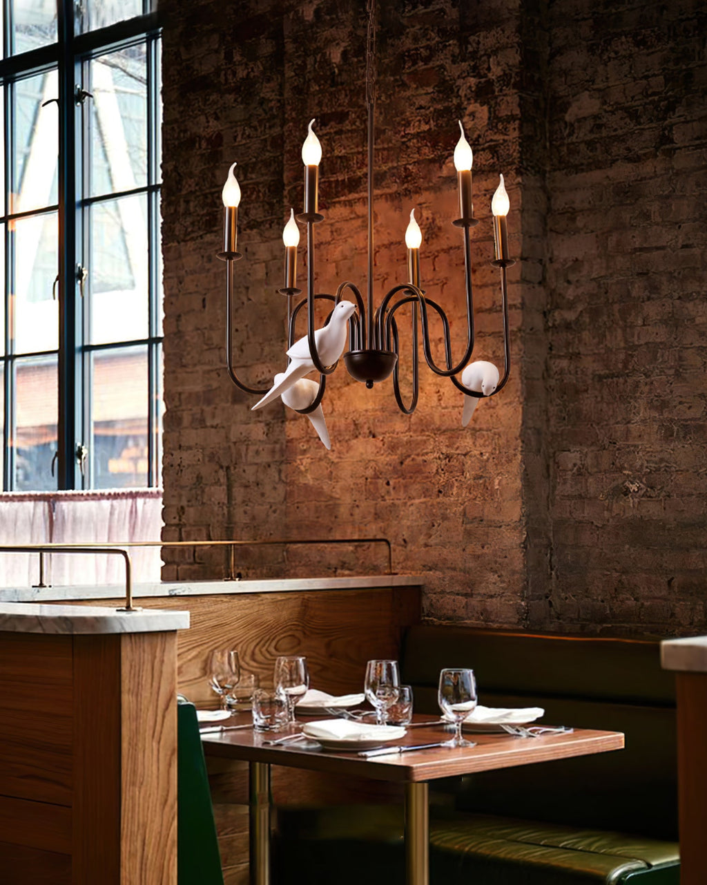FELICITY AVIAN CRYSTAL LIGHTING FIXTURE