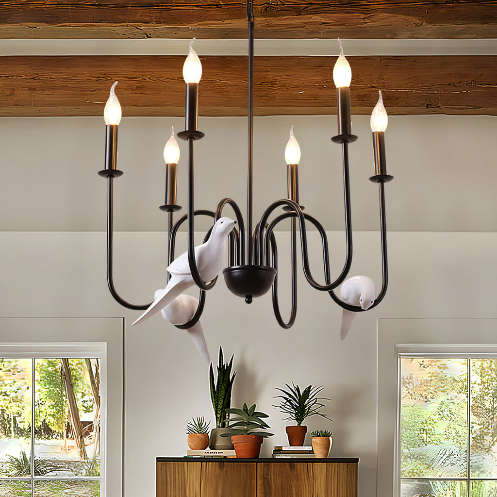 FELICITY AVIAN CRYSTAL LIGHTING FIXTURE