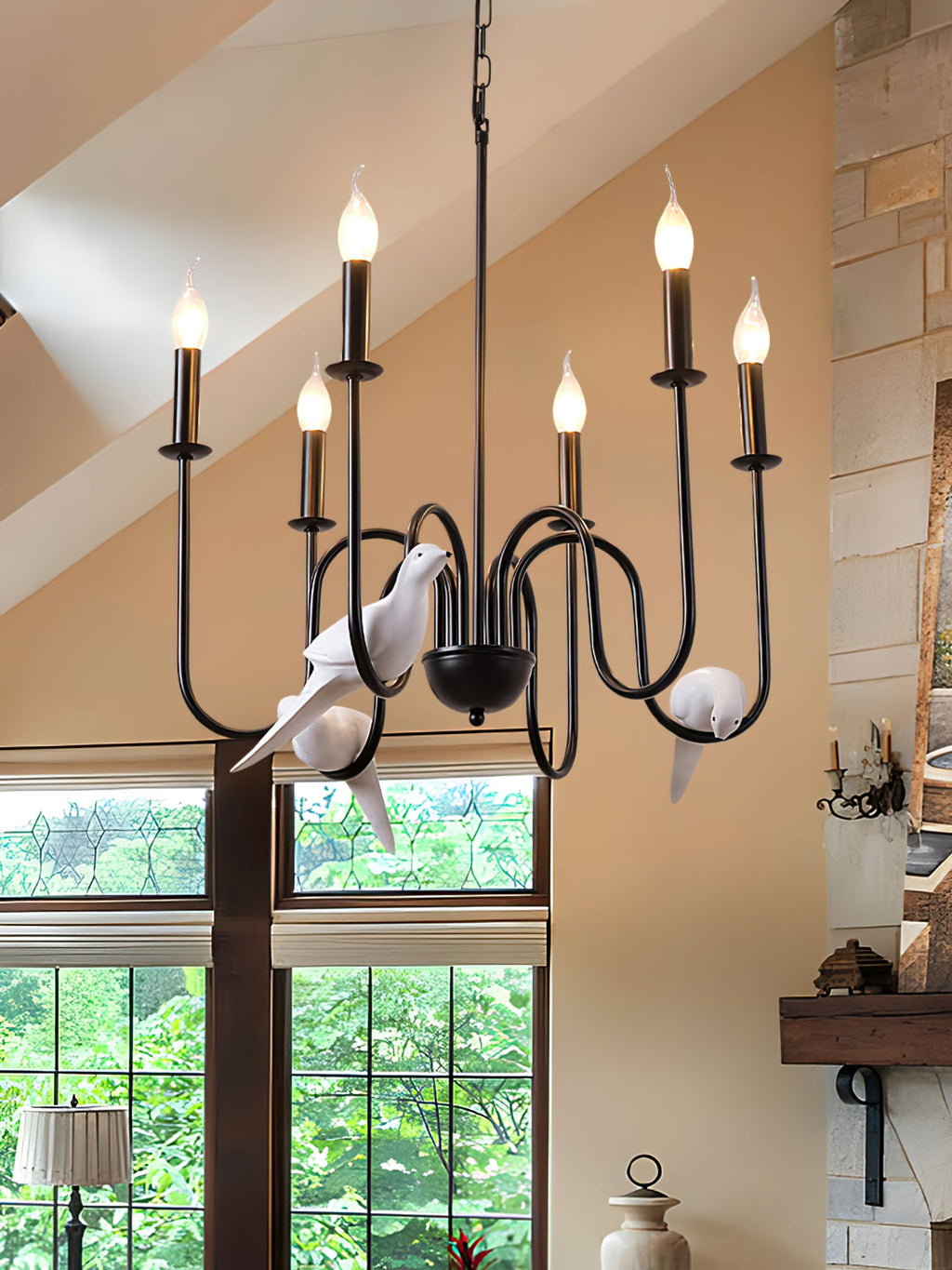 FELICITY AVIAN CRYSTAL LIGHTING FIXTURE