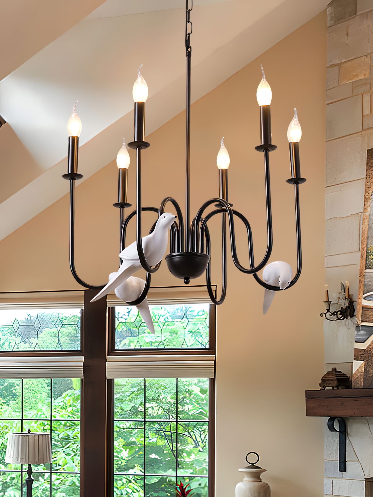 FELICITY AVIAN CRYSTAL LIGHTING FIXTURE