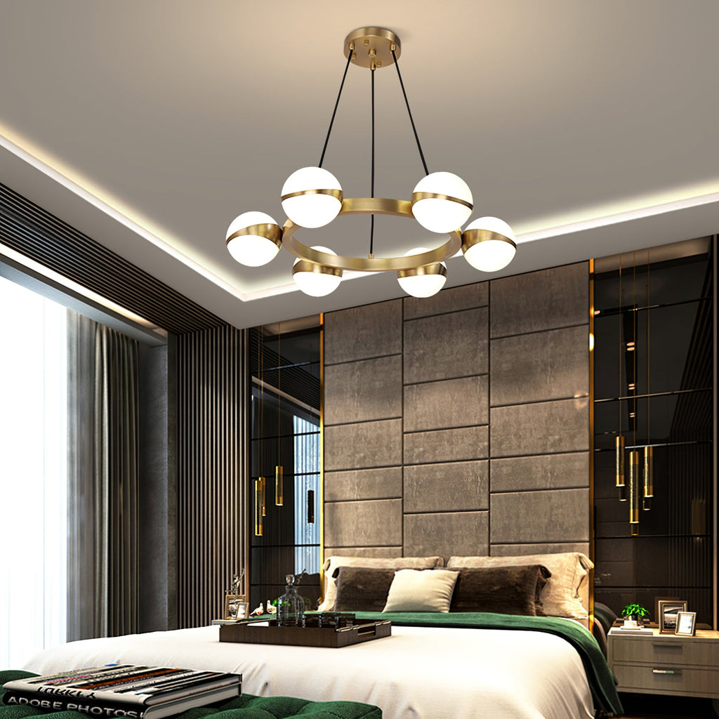 WINTHROP CRYSTAL CEILING ORB