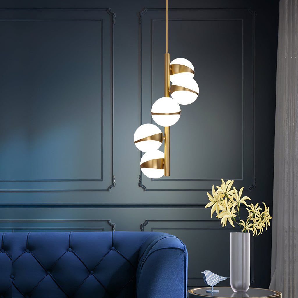 WINTHROP CRYSTAL CEILING ORB