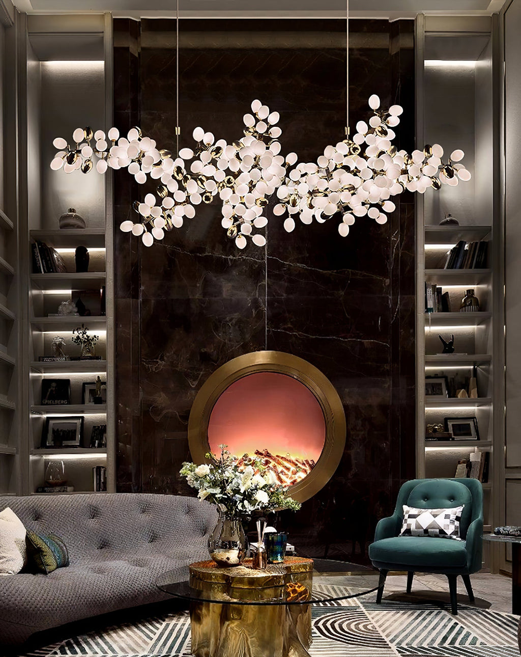 WINTERBOURNE VINEYARD ORB CHANDELIER
