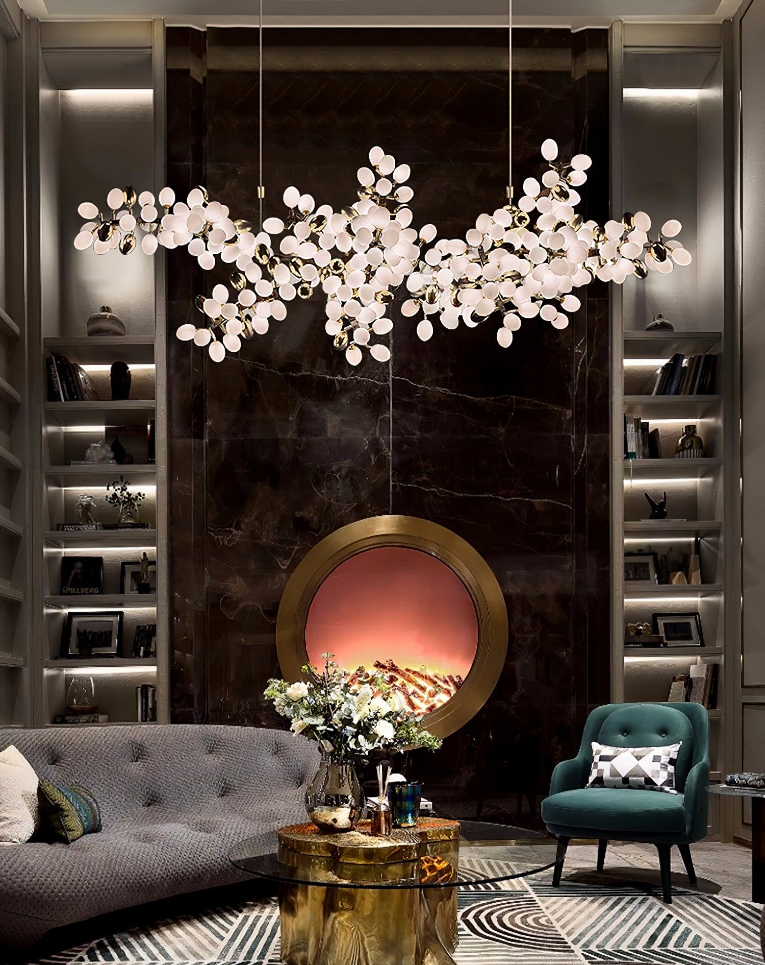 WINTERBOURNE VINEYARD ORB CHANDELIER