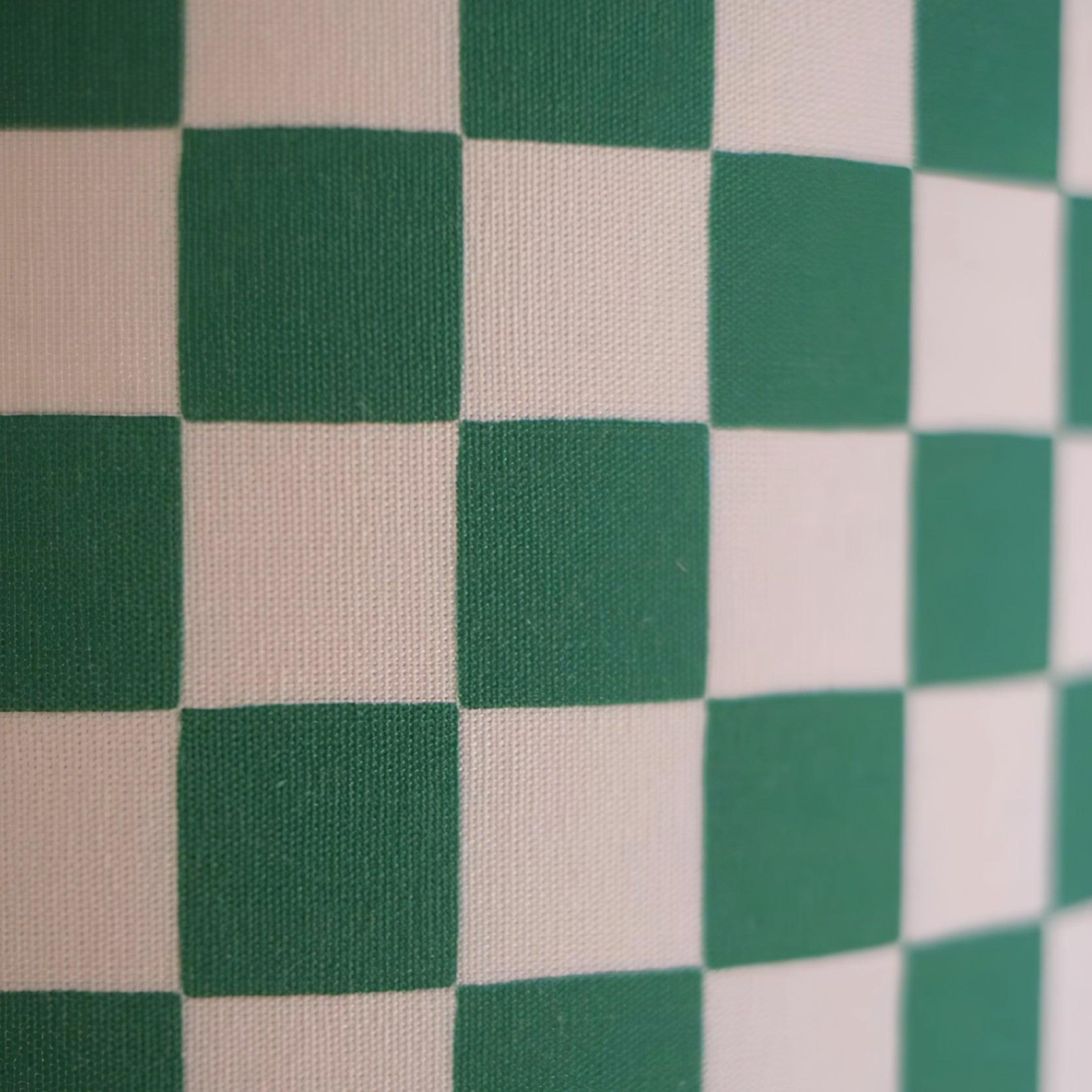 BEAUFORT VERDANT CHECK TABLE LAMP