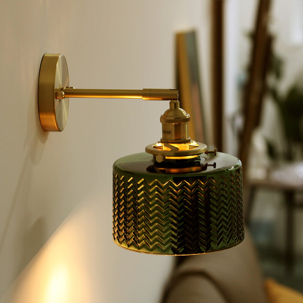 VERDANT HOLLOW GLASS WALL SCONCE