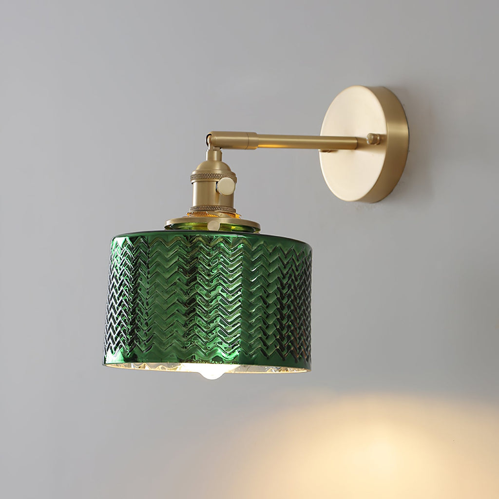 VERDANT HOLLOW GLASS WALL SCONCE