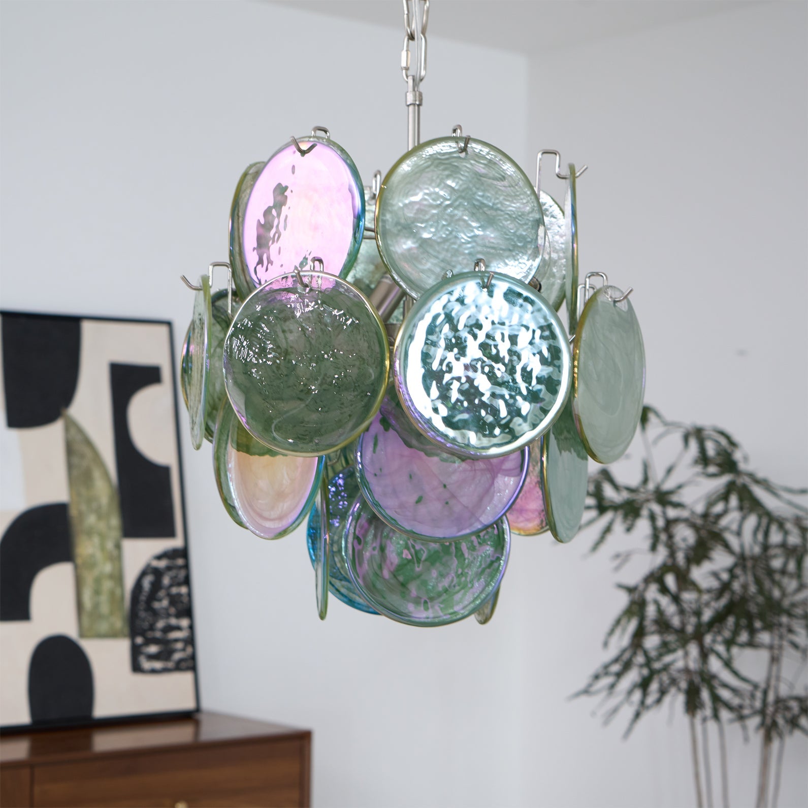 VERDANT FOLIO CIRCULAR LIGHTING INSTALLATION