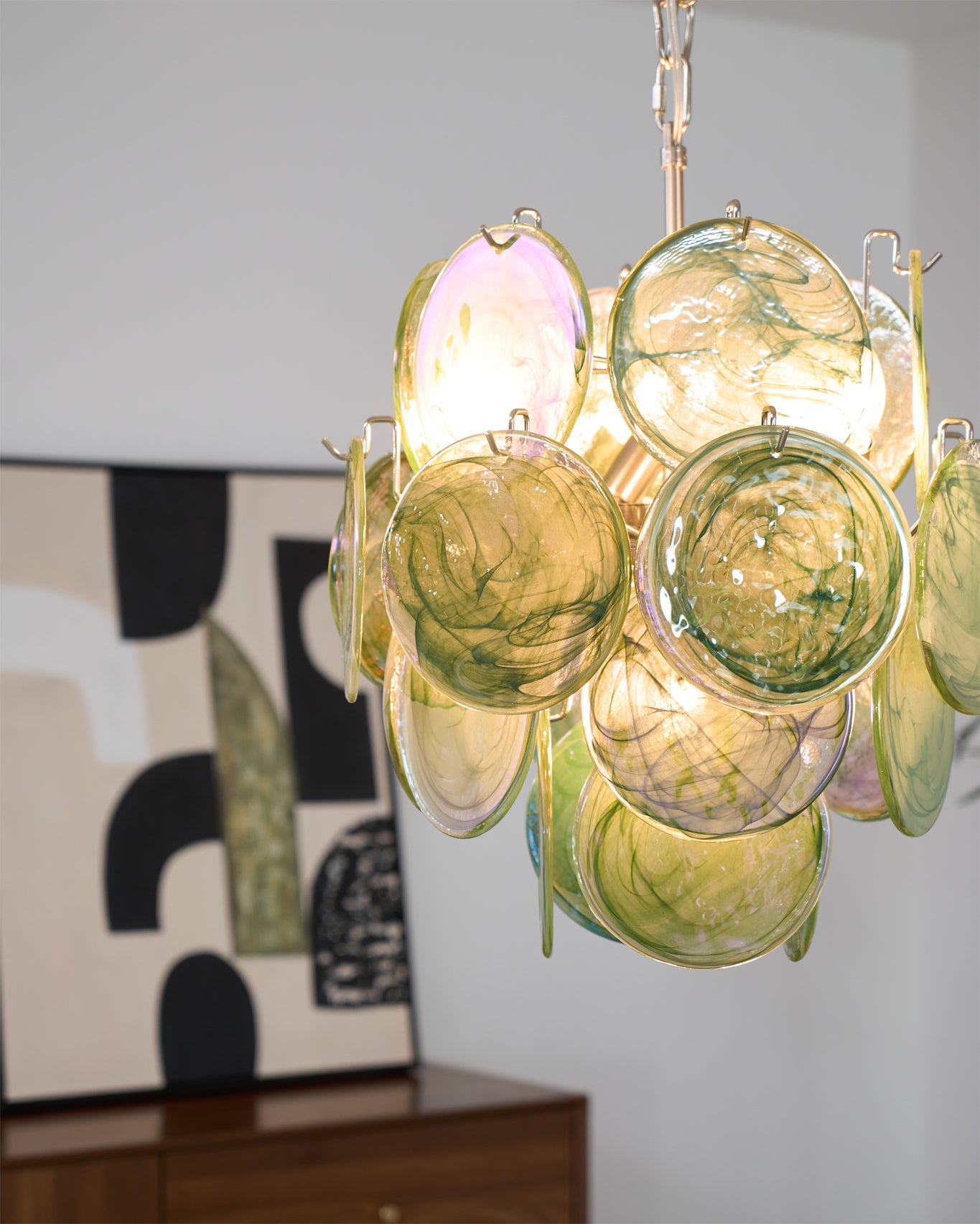 VERDANT FOLIO CIRCULAR LIGHTING INSTALLATION