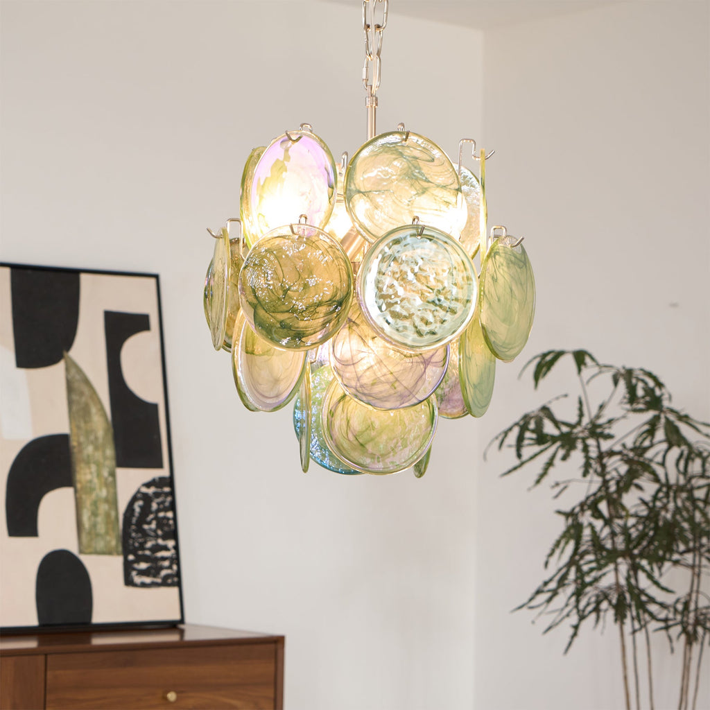 VERDANT FOLIO CIRCULAR LIGHTING INSTALLATION