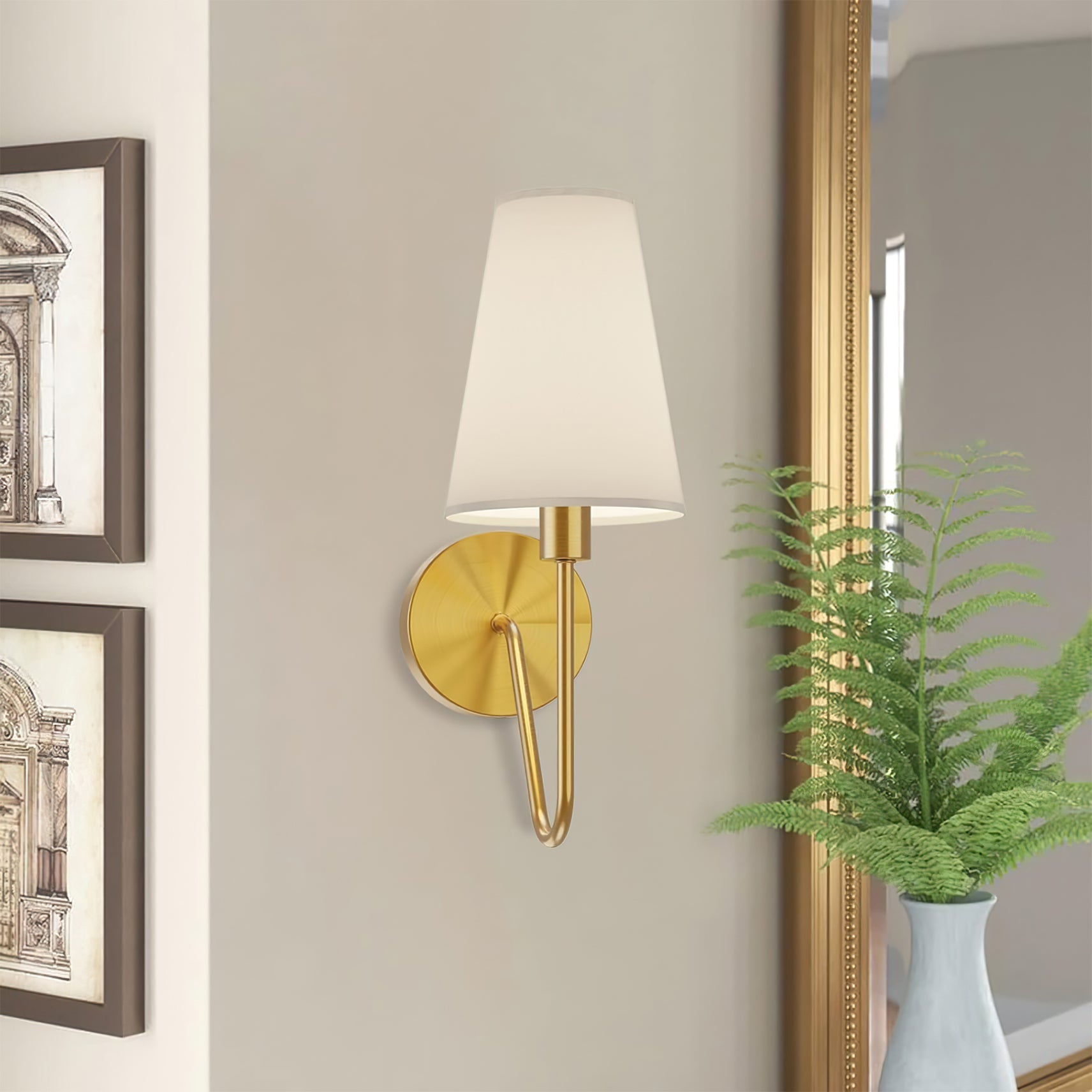 RAVENHALL ILLUMINATED WALL SCONCE