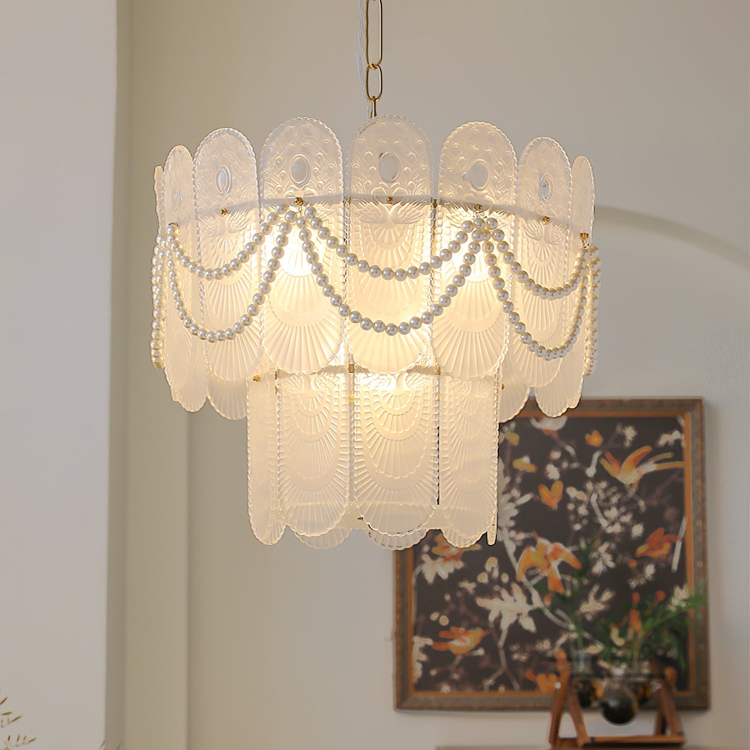VANDERBILT CRYSTAL LANTERN CHANDELIER
