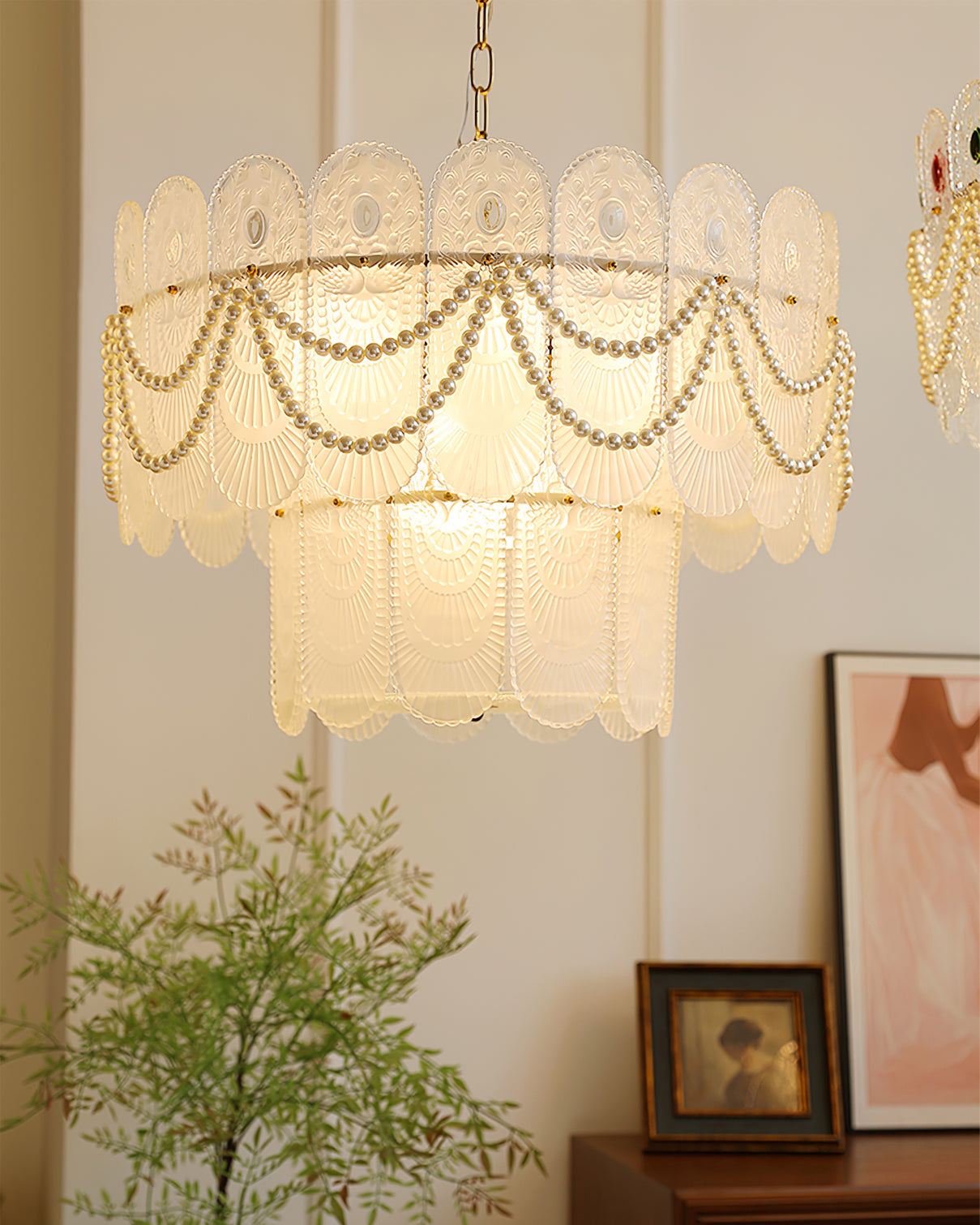 VANDERBILT CRYSTAL LANTERN CHANDELIER