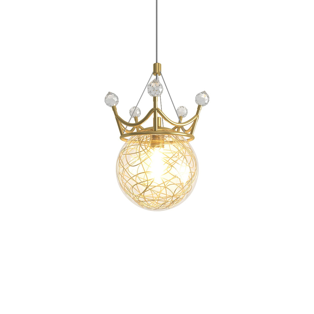 FLORENCE FROSTED FLORA PENDANT LIGHT