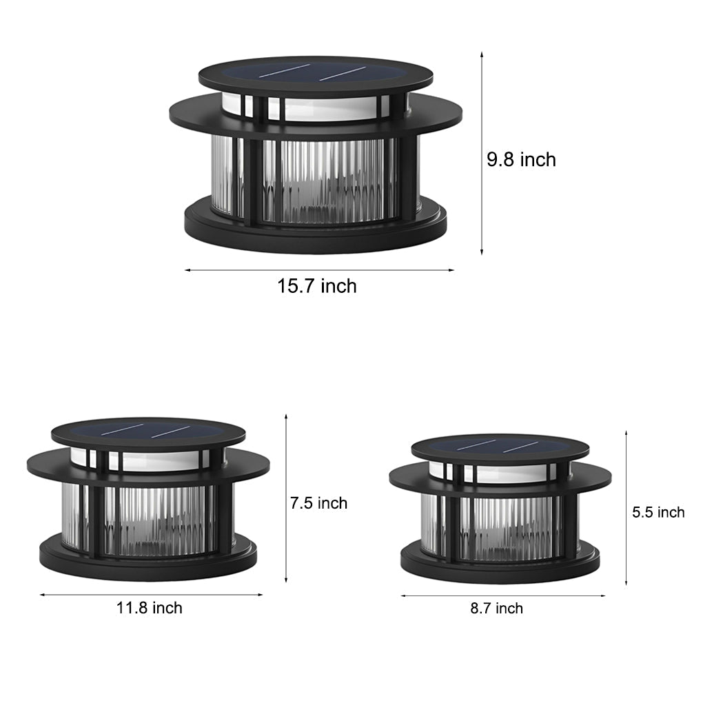 THORNBURY CIRCULAR SOLAR FENCE ILLUMINATOR
