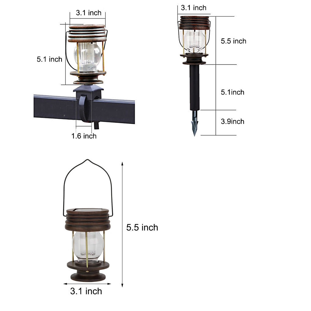 WINCHESTER SOLAR-POWERED LUMINAIRE WITH WATERPROOF DESIGN FOR OUTDOOR USE