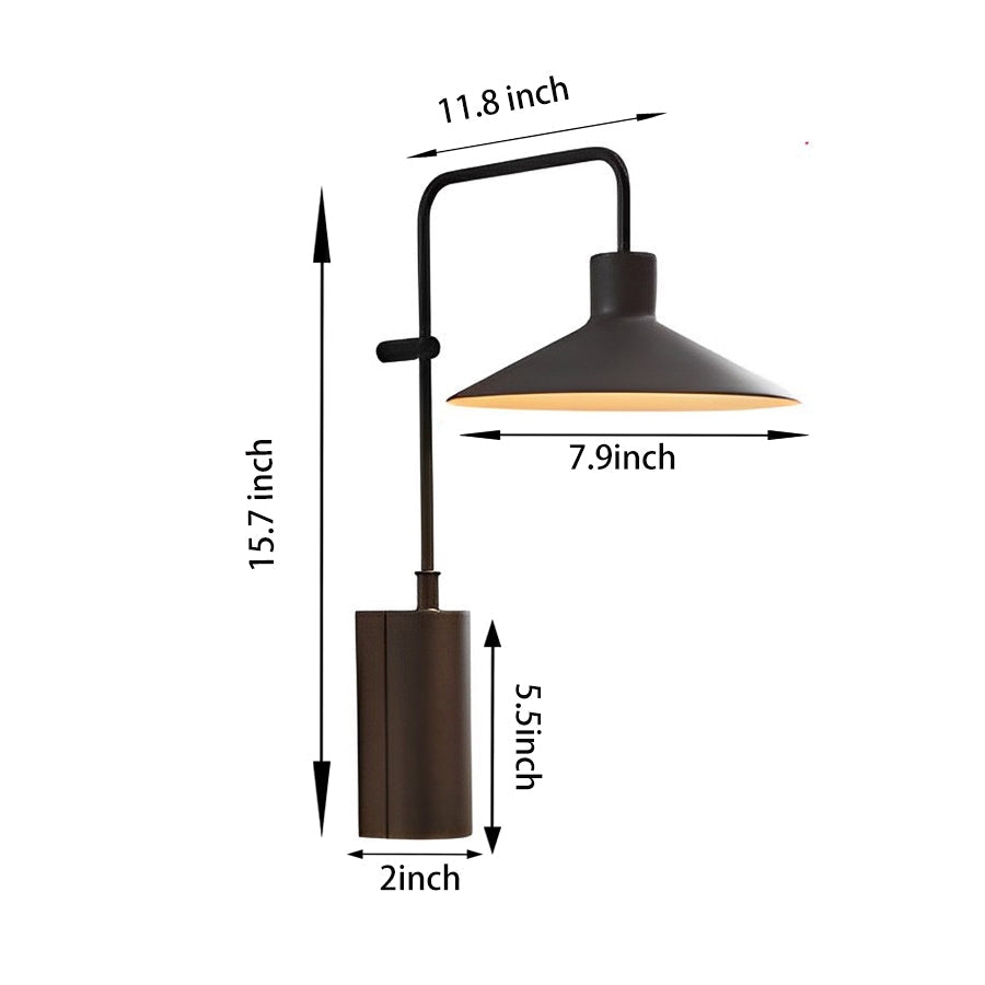 WINCHESTER RAINPROOF SWING ARM OUTDOOR WALL LIGHT